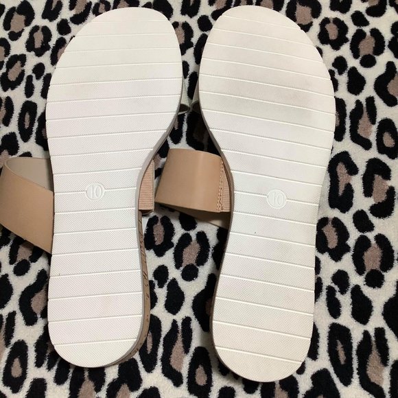 Brand New A New Day sandal size 10 white/coco - Picture 2 of 3